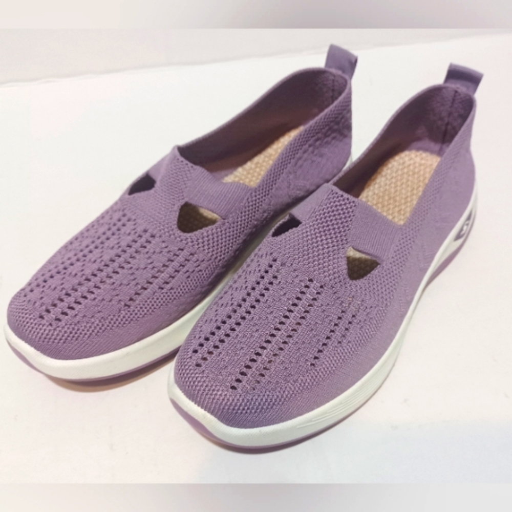 Orthopedic Purple Sise 8 Slip-On Summer Shoes NWOT